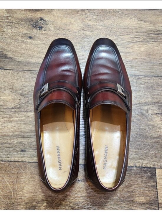 Magnanni RASO Strap Side Bit Buckle Leather Loafers main image 12
